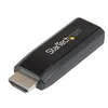 Image de StarTech.com HDMI to VGA Adapter - Aux Audio Output - Compact - 1920x1200 - HDMI to VGA (HD2VGAMICRA) - convertisseur video - noir