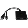 Image de StarTech.com Mini DisplayPort to DP Multi Monitor Splitter - 2-Port MST Hub - repartiteur video - 2 ports