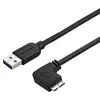 Image de Câble Usb Vers Micro Usb Startech Usb3au2mrs Noir
