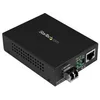 Image de StarTech.com Convertisseur de media Gigabit Ethernet fibre optique multimode compact avec SFP - 850nm MM LC - 550 m - convertisseur de media a fibre optique - 10Mb LAN, 100Mb LAN, 1GbE