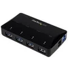 Image de StarTech.com Hub USB 3.0 a 4 ports plus port dedie a la charge - Concentrateur USB avec station de charge rapide - 1x 2,4 A - commutateur de partage des peripheriques USB - 4 ports