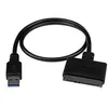 Image de StarTech.com Adaptateur USB 3.1 (10 Gb/s) pour disque dur SATA avec UASP - Cable USB 3.1 vers HDD / SSD SATA III 6 Gb/s - contrôleur de stockage - SATA 6Gb/s - USB 3.1 (Gen 2)