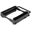 Image de StarTech.com Support de montage sans outil pour 2 disques durs de 2,5 dans baie de 3,5 - Adaptateur de montage 2x HDD / SSD - adaptateur pour baie de stockage