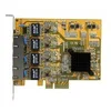 Image de StarTech.com Carte reseau PCI Express a 4 ports Gigabit Ethernet avec chipset Realtek RTL8111G - Adaptateur NIC PCIe GbE - adaptateur reseau - PCIe - Gigabit Ethernet x 4