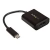 Image de StarTech.com USB C to DisplayPort Adapter 4K 60Hz - USB Type-C to DP 1.4 Monitor Video Converter (DP Alt Mode) - Thunderbolt 3 Compatible - Adaptateur DisplayPort - 24 pin USB-C pour DisplayPort - 14 cm