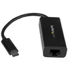 Image de StarTech.com Adaptateur reseau USB-C vers RJ45 Gigabit Ethernet - M/F - USB 3.1 Gen 1 (5 Gb/s) (US1GC30B) - adaptateur reseau - USB-C - Gigabit Ethernet