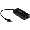 Image de StarTech.com USB-C to Ethernet Gigabit Adapter - Thunderbolt 3 Compatible - USB Type C Network Adapter - USB C Ethernet Adapter (US1GC301AU) - adaptateur reseau - USB-C - Gigabit Ethernet + USB 3.1 Gen 2