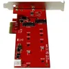 Image de STARTECH Carte contrôleur PCI Express pour 2 SSD M.2 NGFF - Adaptateur PCIe vers 2x SSD SATA III 6 Gb/s