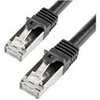 Image de StarTech.com 1m Black Cat6 / Cat 6 Shielded (SFTP) Patch Cable 1 m - cordon de raccordement - 1 m - noir