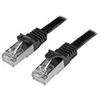 Image de StarTech.com 2m Black Cat6 / Cat 6 Shielded (SFTP) Patch Cable 2 m - cordon de raccordement - 2 m - noir