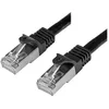 Image de Câble réseau Cat6 blindé SFTP de 3 m - STARTECH - M/M - Noir