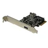 Image de StarTech.com Carte contrôleur PCI Express a 2 ports USB 3.1 (10 Gb/s) - 1 USB-A externe 1 USB-A interne - Adaptateur PCIe USB 3.1 - adaptateur USB - PCIe x4 - USB 3.1 x 2