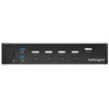 Image de StarTech.com Switch KVM USB DisplayPort a 4 ports - Commutateur ecran clavier souris DP avec hub USB 3.0 integre - 4K 30 Hz (SV431DPU3A2) - commutateur ecran-clavier-souris/USB - 4 ports - Montable sur rack