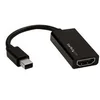 Image de StarTech.com Adaptateur Mini DisplayPort vers HDMI - Convertisseur Mini DP vers HDMI - M/F - Ultra HD 4K 60 Hz - Noir - convertisseur video