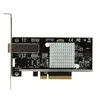 Image de StarTech.com Carte reseau PCI Express a 1 port fibre optique 10 Gigabit Ethernet SFP+ ouvert - Chipset Intel - Adaptateur NIC PCIe - MM/SM - adaptateur reseau - PCIe 2.0 x8