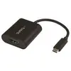 Image de StarTech.com USB C to 4K HDMI Adapter - 4K 60Hz - Thunderbolt 3 Compatible - USB Type C to HDMI Video Display Adapter (CDP2HD4K60SA) - adaptateur video - HDMI / USB - Conformite TAA - 19 cm