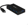 Image de Hub USB 3.0 - STARTECH - 4 ports - USB-C vers 4x USB-A - Adaptateur dalimentation inclus - Compact