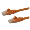 Image de StarTech.com Cable Ethernet 10 m - RJ45 Cat6 - Cable reseau sans accroc - UTP - Cordon patch - Categorie 6 - Orange - cordon de raccordement - 10 m - orange