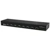 Image de StarTech.com Hub serie RS232 a 8 ports - Adaptateur USB vers 8x DB9 RS232 a montage en rack avec installation en serie - adaptateur serie - USB 2.0 - RS-232 x 8
