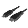 Image de StarTech.com USB C to Micro USB Cable 0.5m - USB 3.1 Type C to Micro USB Type B Cable - Micro USB 3.1 to USB-C - Thunderbolt 3 Compatible (USB31CUB50CM) - Cable USB de type-C - 24 pin USB-C pour Micro-USB de type B - 50 cm
