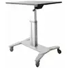Image de Table Réglable Positions Multiples Pour Ordinateur Portable Startech Stscart Noir Argent