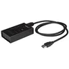 Image de StarTech.com Hub USB 3.0 a 4 ports en metal - Concentrateur USB A vers 3x USB A et 1x USB-C -Montable - concentrateur (hub) - 4 ports