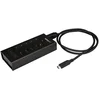 Image de Startech.com Hub Usb-c À 7 Ports En Métal - Usb Type-c Vers 5x Usb A Et 2x Usb-c - Usb 3.0 - 5gbps
