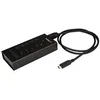 Image de StarTech.com Hub USB-C a 7 ports en metal - Concentrateur USB Type-C vers 5x USB A et 2x USB-C - USB 3.0 - Montable (HB30C5A2CST) - concentrateur (hub) - 7 ports