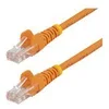 Image de StarTech.com Cable reseau Cat5e UTP sans crochet - 5 m Orange - Cordon Ethernet RJ45 anti-accroc - Cable patch - cordon de raccordement - 5 m - orange