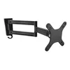 Image de StarTech.com Bras d'ecran a montage mural - Double pivot - Support mural pour moniteur plat a fixation VESA jusqu'a 27 15 kg kit de montage - bras reglable - pour ecran LCD - noir