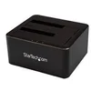 Image de StarTech.com Dual-Bay USB 3.0 to SATA Hard Drive Docking Station, USB Hard Drive Dock, External 2.53.5 SATA IIIIII, SSDHDD Docking Station, Hot-Swap Hard Drive Bays - Top-Loading - station d'accueil HDD - SATA 6Gb/s - USB 3.0