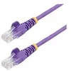 Image de StarTech.com Cable reseau Cat5e UTP sans crochet - 7 m Violet - Cordon Ethernet RJ45 anti-accroc - Cable patch - cordon de raccordement - 7 m - violet
