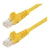 Image de StarTech.com Cable reseau Cat5e UTP sans crochet - 7 m Jaune - Cordon Ethernet RJ45 anti-accroc - Cable patch - cordon de raccordement - 7 m - jaune