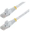 Image de StarTech.com Cable reseau Cat5e UTP sans crochet - 10 m Blanc - Cordon Ethernet RJ45 anti-accroc - Cable patch - cordon de raccordement - 10 m - blanc