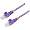 Image de Câble réseau - STARTECH - Cat5e UTP - 10 m - Violet - Connecteurs RJ45 sans crochet plaqué or