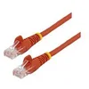 Image de StarTech.com CAT5e Cable - 10 m Red Ethernet Cable - Snagless - CAT5e Patch Cord - CAT5e UTP Cable - RJ45 Network Cable - cordon de raccordement - 10 m - rouge