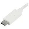 Image de StarTech.com Hub USB C - 4 ports - USB 3.0 - Blanc - USB-C vers 1x USB-C 3x USB-A - Alimente - Concentrateur USB Type-C - Hub multiport - concentrateur (hub) - 4 ports