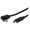 Image de Câble USB-C coudé à angle droit de 1 m - STARTECH - USB 2.0 - Noir