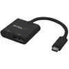 Image de Adaptateur Usb-c Vers Displayport Startechcom Usb C To Displayport Adapter With Power Delivery - 4k 60hz Hbr2