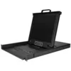 Image de StarTech.com Console KVM 1U VGA a 8 ports a montage en rack pour racks de serveur - 17 pouces (RKCONS1708K) - console KVM - 17