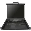 Image de StarTech.com 16 Port Rackmount KVM Console with 6ft Cables, Integrated KVM Switch with 19 LCD Monitor, Fully Featured 1U LCD KVM Drawer- OSD KVM, Durable 50,000 MTBF, USB + VGA Support - 19in. LCD KVM Console (RKCONS1916K) - console KVM - 19