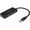 Image de Startech.com Hub Usb 3.0 - Dock 4 Ports Superspeed 5gbps Avec Charge Rapide Usb 3.2 Gen 1 Type-a Pour Pc Fixe/portable