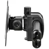 Image de Support de bureau articulé pour trois écrans STARTECH.COM - ARMBARTRIO2 - Hauteur réglable - Noir