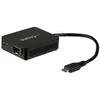 Image de StarTech.com Adaptateur reseau USB-C vers fibre optique Gigabit Ethernet avec SFP ouvert - Convertisseur USB-C vers fibre 1000Base-SX/LX - adaptateur reseau - USB-C - 1000Base-LX/1000Base-SX x 1