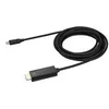 Image de StarTech.com 10ft (3m) USB C to HDMI Cable, 4K 60Hz USB Type C to HDMI 2.0 Video Adapter Cable, Thunderbolt 3 Compatible, Laptop to HDMI Monitor/Display, DP 1.2 Alt Mode HBR2 Cable, Black - 4K USB-C Video Cable (CDP2HD3MBNL) - cable adaptateur - HDMI / US
