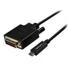 Image de StarTech.com Cable adaptateur USB-C vers DVI de 3 m - Cable USB Type-C vers DVI en noir - 1920 x 1200 - adaptateur video externe - VIA/VLI - VL100 / Parade - PS171 - noir