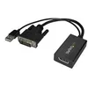 Image de StarTech.com Adaptateur DVI vers DisplayPort avec alimentation USB - Convertisseur video DVI vers DP - 1920 x 1200 - adaptateur video - DVI-D pour DisplayPort
