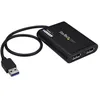 Image de Startech.com Adaptateur Usb 3.0 Vers Double Displayport 4k 60 Hz - Carte Graphique