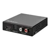 Image de StarTech.com Extracteur audio HDMI vers RCA ou Toslink - 4K 60 Hz - Adaptateur HDMI vers audio analogique/numerique (HD202A) - extracteur de signal audio HDMI