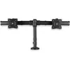 Image de Bras pour écran PC double affichage à fixation bureau - STARTECH.COM - ARMBARDUOG - Support VESA 13-27 po - Noir